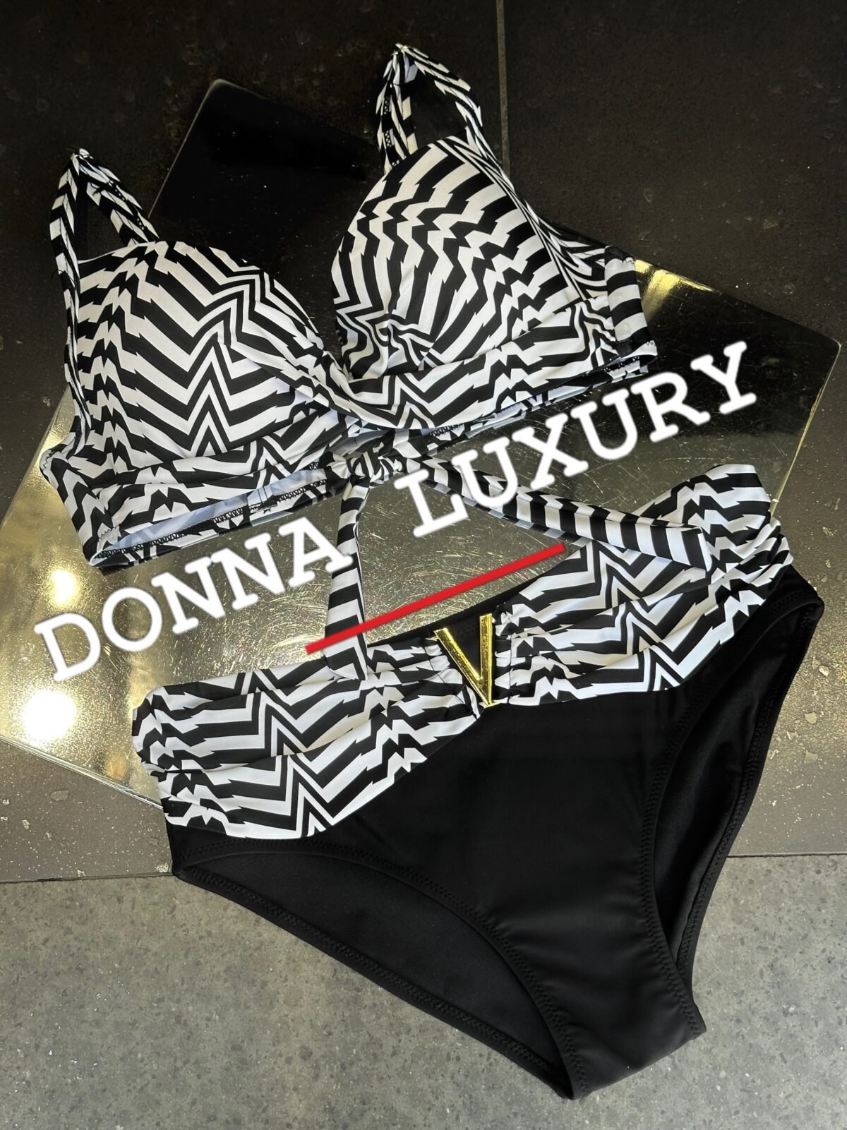 Costume righe - immagine 2