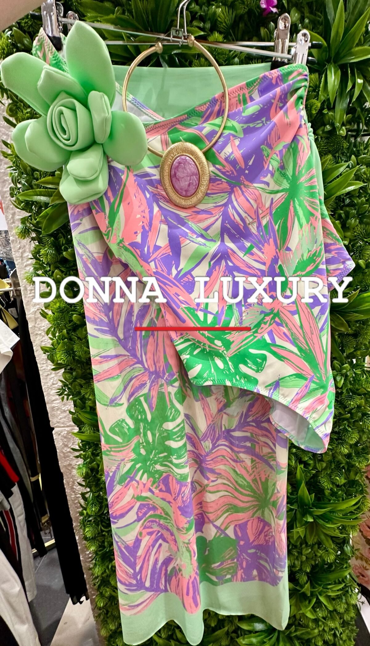 Costume fiore + copricostume - immagine 3
