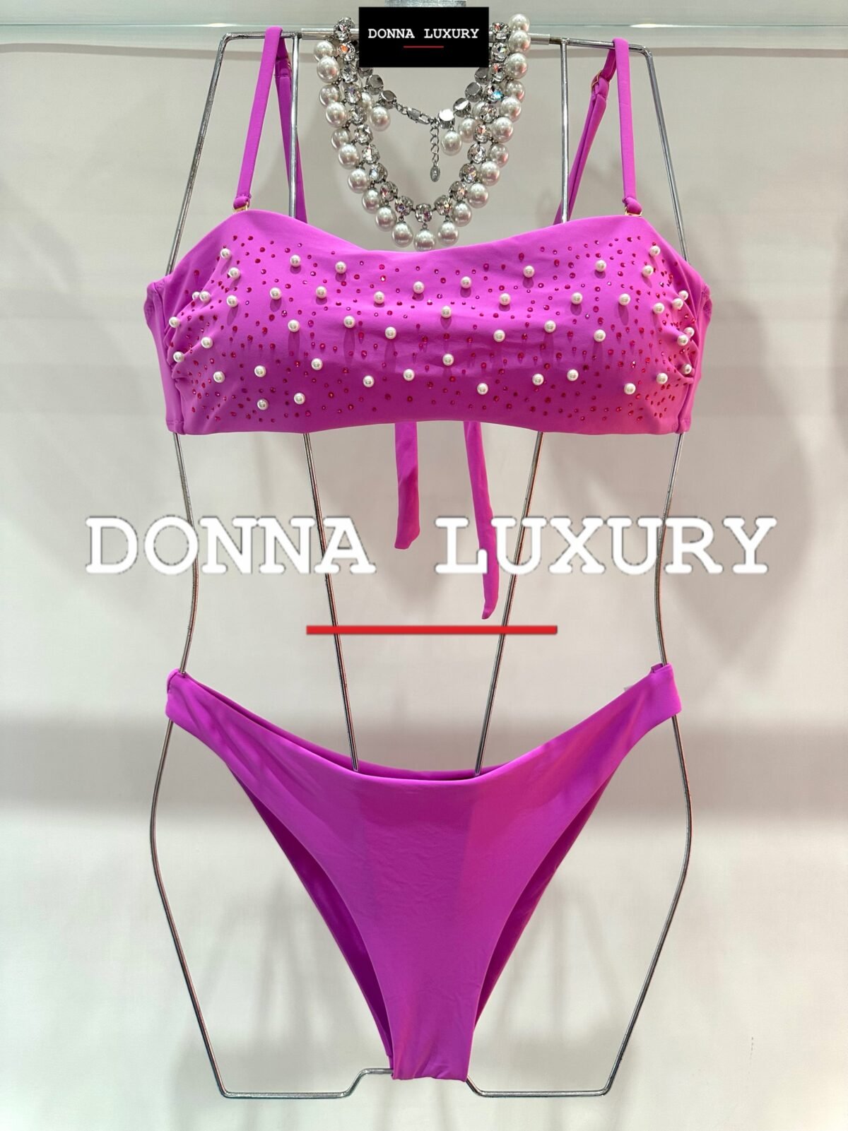 Costume a fascia perle - immagine 3
