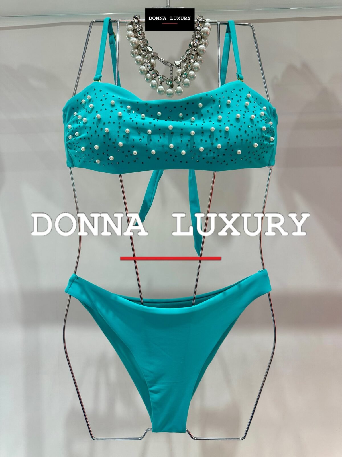 Costume a fascia perle - immagine 2