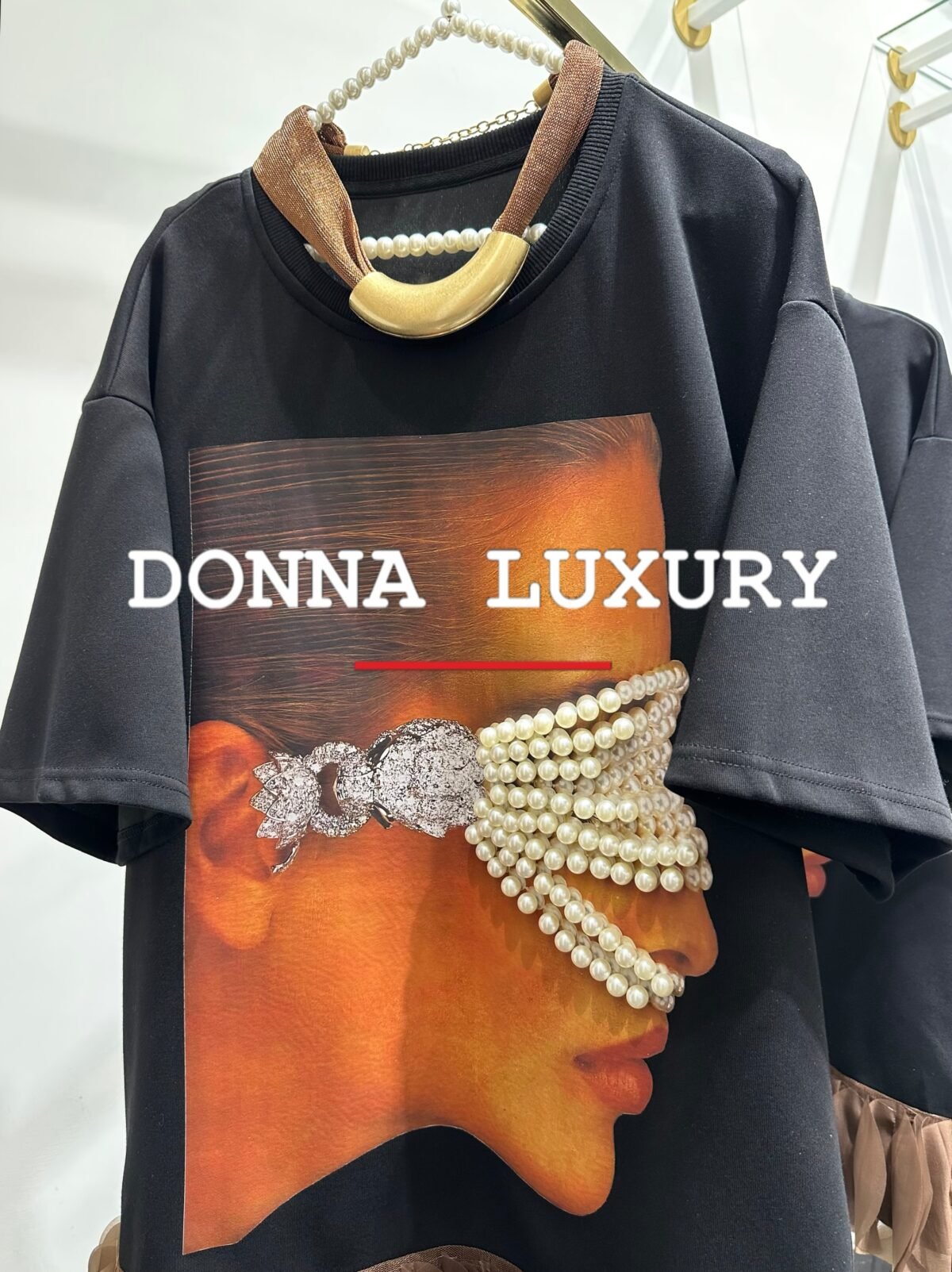 Maxi t-shirt / abito diva - immagine 2