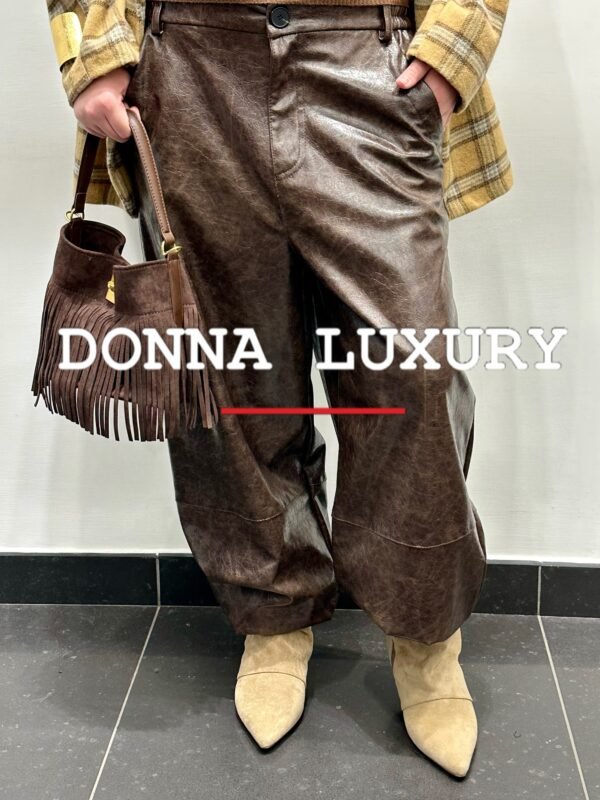 Pantalone eco pelle