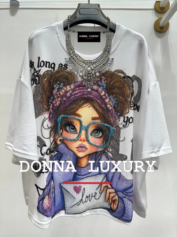T-shirt Violet