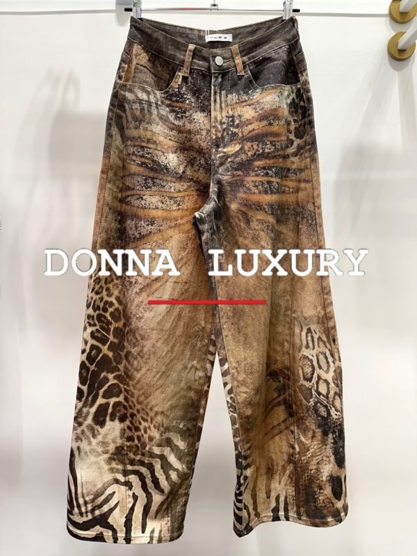 Denim animalier